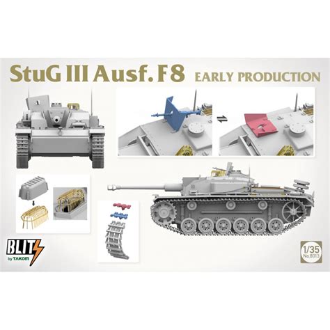 Blitz Takom Maquette Militaire Char Stug Iii Ausf F Early