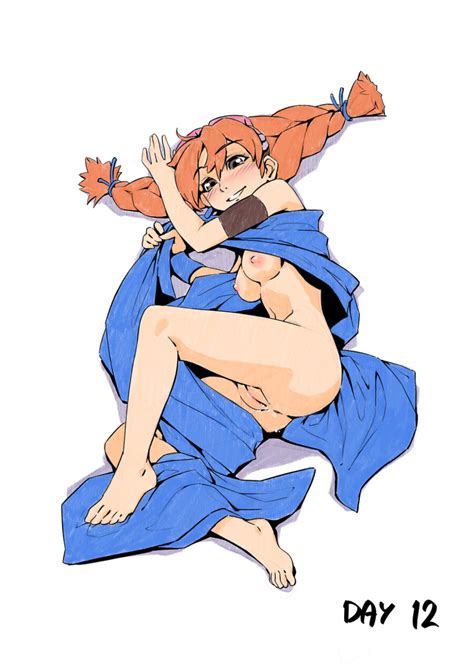 Rule 34 1girls Aika Skies Of Arcadia Areolae Ass Blush Breasts Goggles On Head Inktober