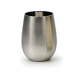 Stemless Stainless Steel Wine Glasses