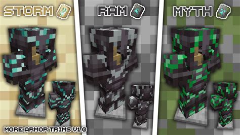 More Armor Trims Mod 1211 1201 Adds Six New Designs