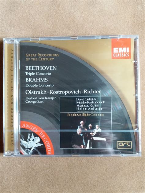 David Oistrakh Rostropovich Richter Karajan Beethoven Triple Concerto