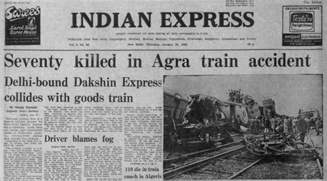 India Train Accident History