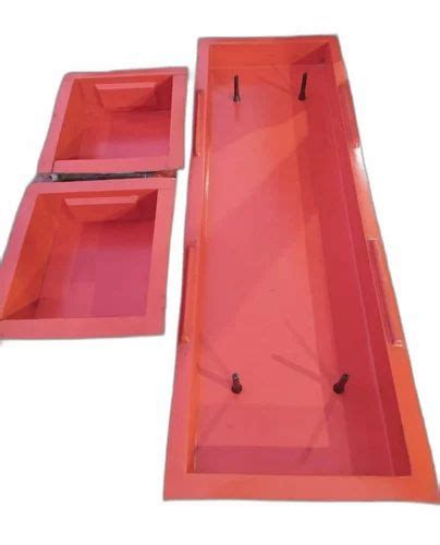 Rectangular PVC Rubber Paver Mould Set Thickness 10 Mm At Rs 30 Piece