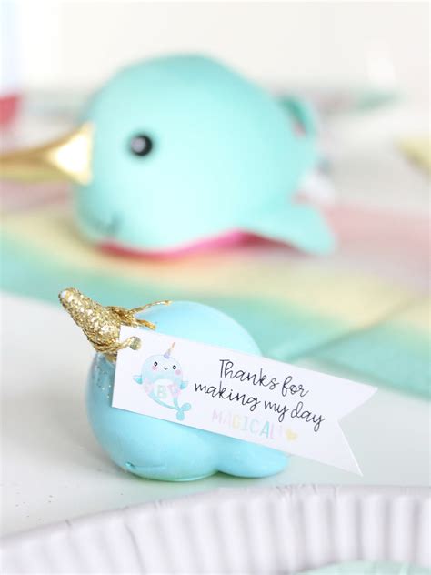 Narwhal Party Printables Fun365