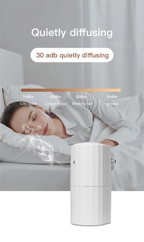 Ouwave New Model Waterless Fragrance Nebulizer Home Scent Diffuser