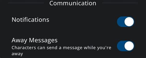 What Do Away Messages Meanlook Like Rcharacterai