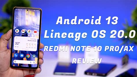 INSTALL Android 13 Lineage OS 20 0 In Redmi Note 10 Pro Max More