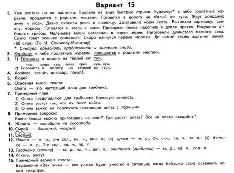 ВПР русский язык 4 класс Комиссарова Кузнецов 2022-2023 года (25 ...