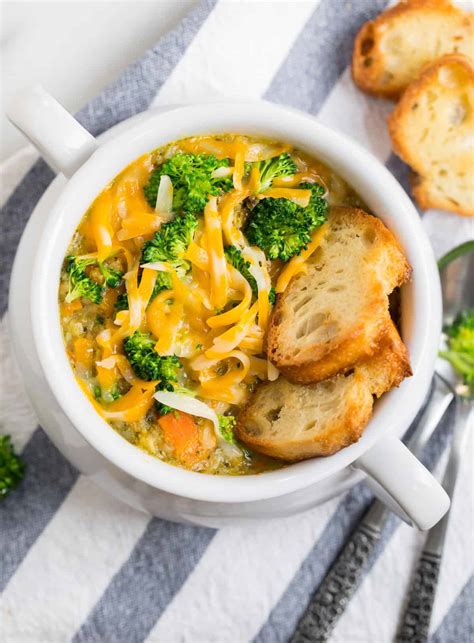 Instant Pot Broccoli Cheese Soup Ready In 30 Mintues