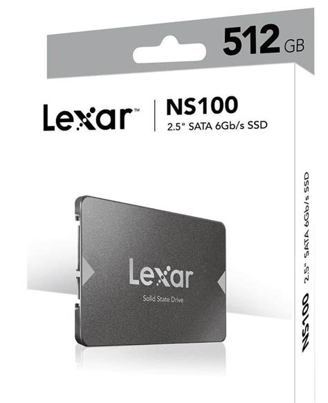 512gb Lexar Ssd Ns100 2 5 Sata Iii 6gb S Solid State Drive