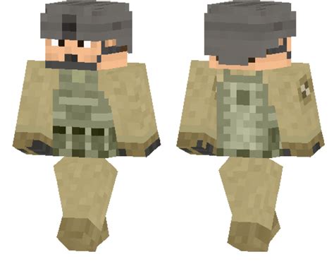 Army Pilot Skin | Minecraft PE Bedrock Skins