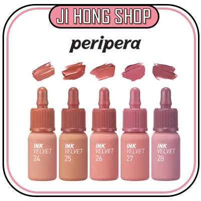 Peripera New 2022 Ink The Velvet Nude Brew Collection Liptint 4g Shopee Singapore