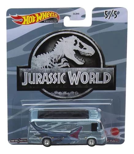 Carro Hot Wheels Jurassic World Premium Hw Tour Bus Mattel Cuotas Sin Inter S