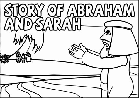 Abraham and Sarah Coloring Pages - Best Coloring Pages For Kids