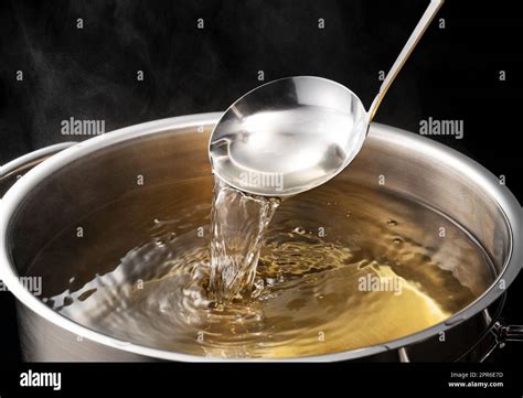 Dashi Soup Stock And The Basics Of Japanese Cuisine Black Background