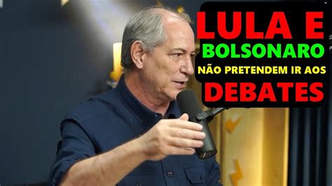 Lula E Bolsonaro Não Pretendem Ir Aos Debates Estão Combinando Isso