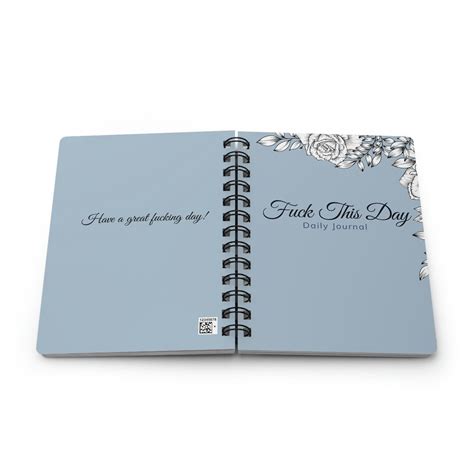 Spiral Bound Journal Fuck This Day Etsy