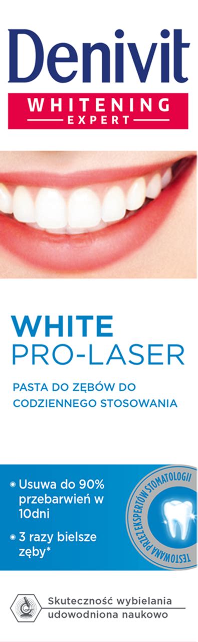 DENIVIT White Pro Laser pasta do zębów 50 ml Drogeria Rossmann pl