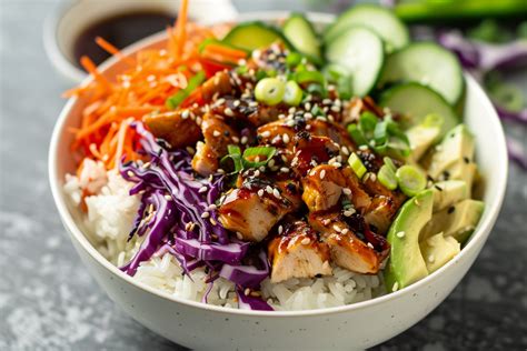 Recette Poke Bowl Au Poulet Rapide Facile Et Healthy