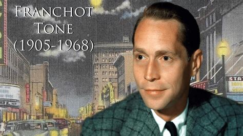 Franchot Tone 1905 1968 Youtube