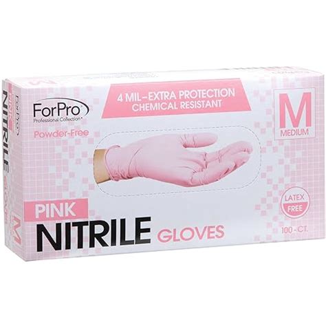 Snapklik ForPro Disposable Nitrile Gloves Chemical Resistant