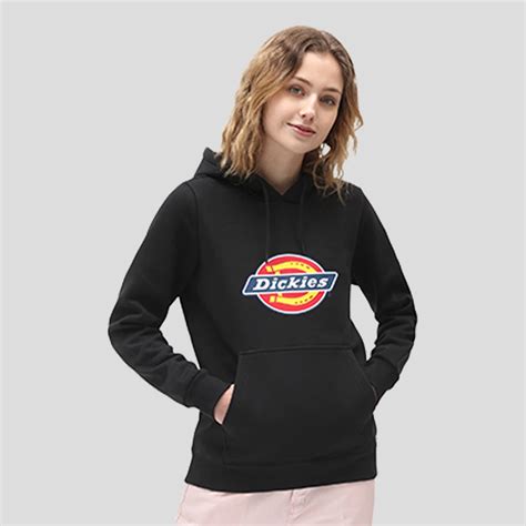 Dickies Icon Logo Hoodie Black Ghettoblaster