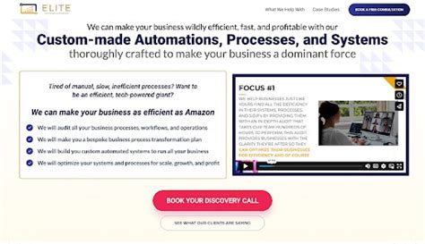 Elite Software Automation Turning Clients Businesses Into Impactful