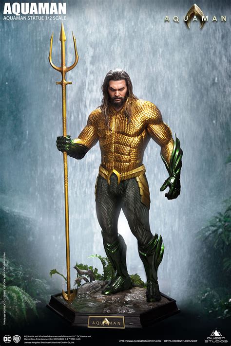 Artstation Queen Studios 12 Aquaman Statue Queen Studios Aquaman