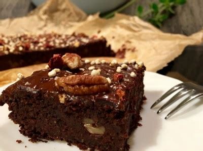 Протеиновые брауни с фасолью : Вегетарианская и постная кухня