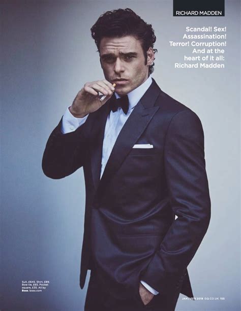 Richard Madden British Gq Photoshoot 2019 Richard Madden Photo