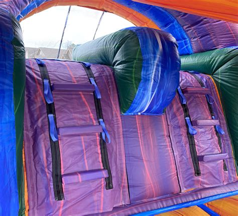 Tropical Combo Bounce House Rentals Chattanooga Shelf Service Bouncers