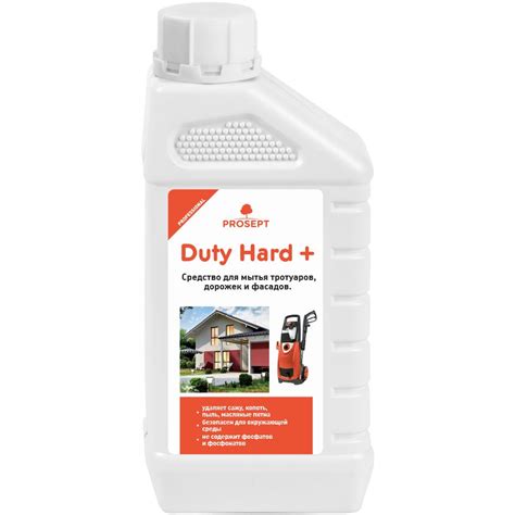 Средство для мытья фасадов и дорожных покрытий Duty Hard Plus, 1 л ...