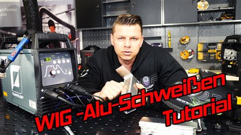 Wig Aluminium Schwei En Lernen F R Anf Nger Schwei Kurs Ac Youtube