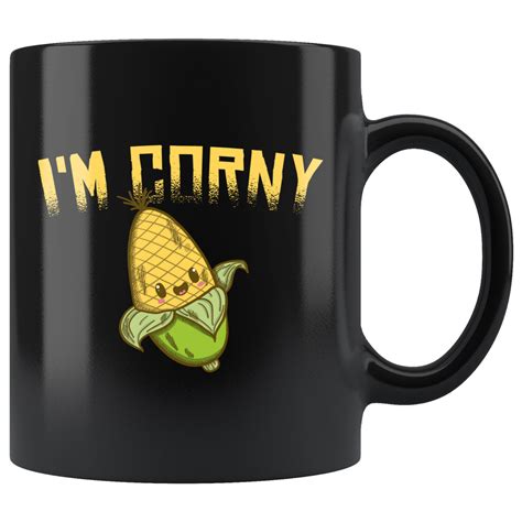 Im Corny 11oz Black Mug Otzi Shirts