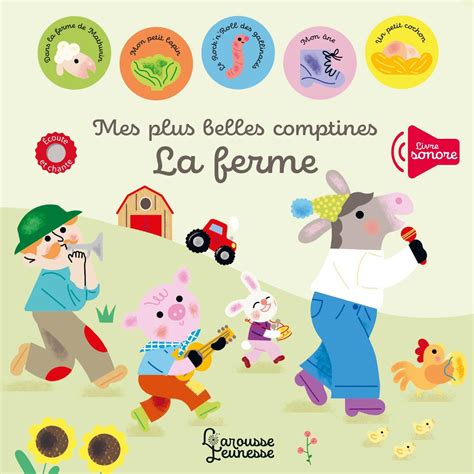 Amazon Mes Plus Belles Comptines La Ferme Bouxom