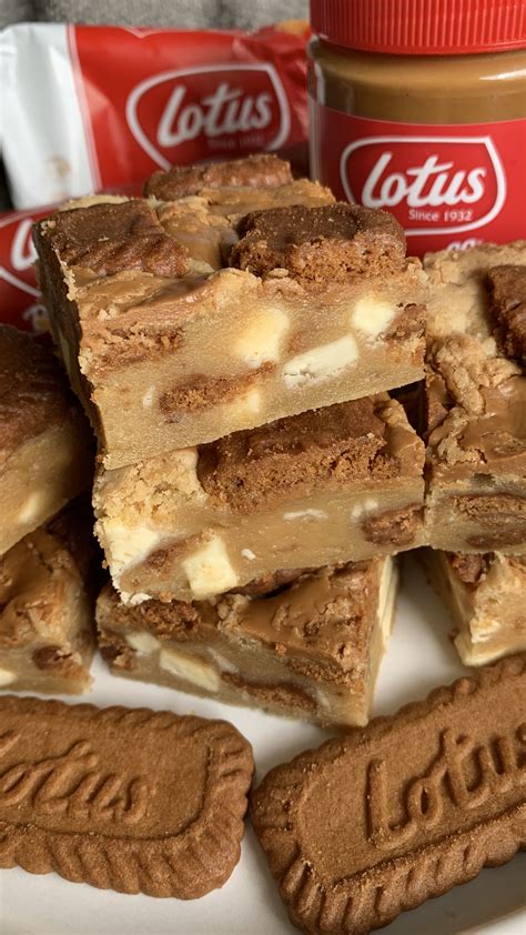 Biscoff Blondies