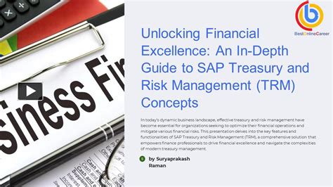 Ppt Sap Treasury And Risk Management Trm Features Powerpoint