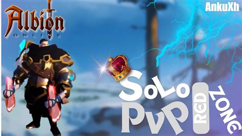 Solo Pvp Red Zone Ganking Albion Online Pvp Youtube