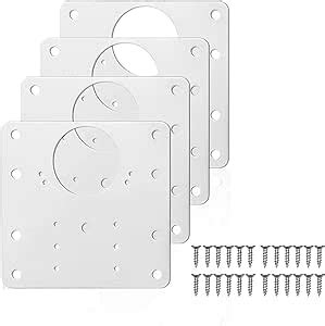 Aifounds Pcs Hinges Repair Fixing Plates Stainless Steel Board