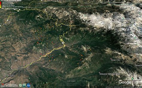 Knp Complex Wildfires In Sequoia National Park Thursday September 23