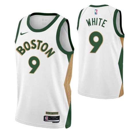 Derrick White Boston Celtics 2023 24 City Edition Maillots De Foot