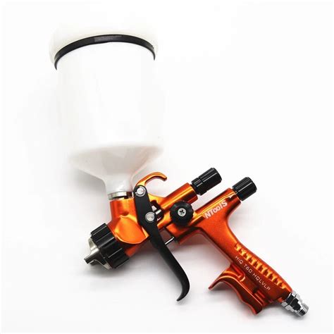 17c Lvlp Spray Gun Gravity Spray Gun 13mm With 600cc Paint Mixing Cup