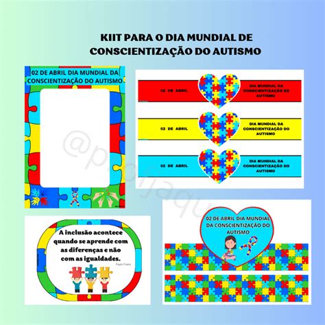 Ki Para O Dia Mundial Da Conscientiza O Do Autismo Educa Market