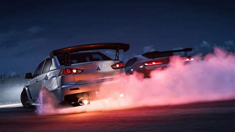 Wallpaper Forza Horizon 5 Screen Shot Mitsubishi Lancer EVO