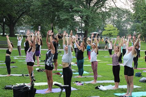 Yoga In The Park Continues Fitness Formula Clubs