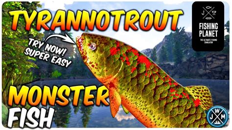 How To Catch The TYRANNOTROUT Monster Fish On Rocky Lake Fishing