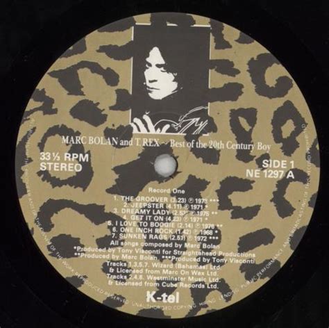 T Rex Tyrannosaurus Rex Best Of The 20th Century Boy Ex Uk 2 Lp