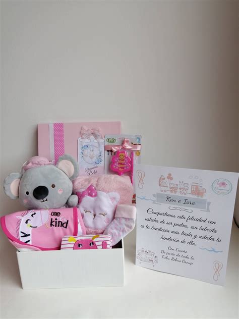 Caja Baby Shower Vip Ni A Beb Sorpresa