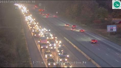 Crash Closes I 77 North At Ghent Road In Summit County