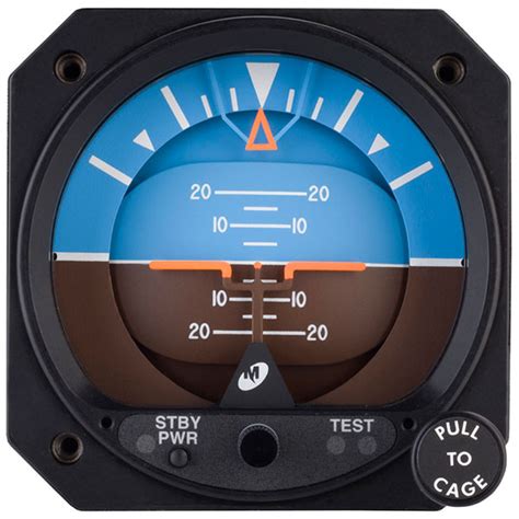 Mid Continent Instr And Avionics Lifesaver Gyro Electric Attitude Indicator